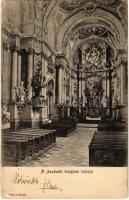 1904 Jászó, Jászóvár, Jasov; templom velső / church interior (EK)