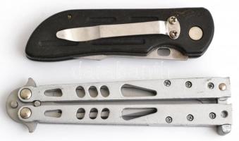 1 db katonai kés + 1 db kés, különböző méretben