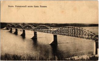 Kazan, Romanov Bridge across the Volga River (EK)