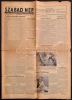 1953 a Szabad Nép november 26-i lapszáma, benne az angol-magyar mérkőzés ismertetésével és más érdekes hírekkel