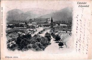 1900 Zólyom, Zvolen; Schwidernoch K. kiadása (EK)