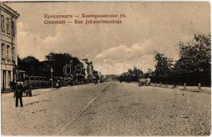 Kronstadt, Cronstadt; Rue Jekaterinenskaja / Yekaterinskaya street (fl)