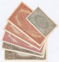 1920. 20f + 2K (3x) közte "2aa" és csillagos "2ab" sorszámosak is + 10K (2x) T:I...