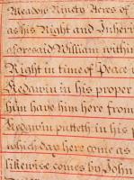 1744 II. György angol király díszes kiállítású oklevele gloucestershire-i birtokügyben, pergamen, tö...
