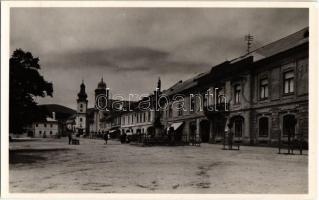 Rozsnyó, Roznava; utca, Püspöki palota / street, bishop's palace (EK)