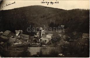 1926 Feketeerdő, Padurea Neagra; üveggyár / glass factory. photo