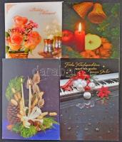 600 db MODERN húsvéti és karácsonyi üdvözlőlap / 600 modern Christmas and Easter greeting cards