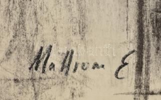 Budapestért nagyméretű, hímzett szocialista selyemzászló 50x95 cm