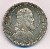 1938. 5P Ag Szent István T:2 patina, kis ph. Adamo P8.1