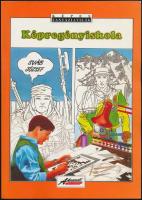 Sváb József: Képregényiskola. Bp., 1991, Akvarell. Papírkötésben, jó állapotban.