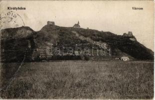 1916 Királyháza, Koroleve; várrom, várhegy / castle hill, castle ruins (r)
