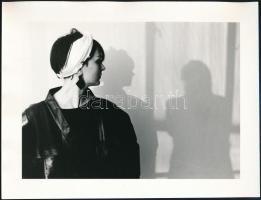 cca 1987 Traumberber Gyula 5 db vintage fotóművészeti alkotása, egyiken a szerző pecsétje, a magyar ...