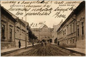 1922 Kaposvár, Somsich Pál utca, főgimnázium