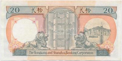 Hongkong 1991. 20D T:III szép papír
Hong Kong 1991. 20 Dollars C:F fine paper
Krause 197