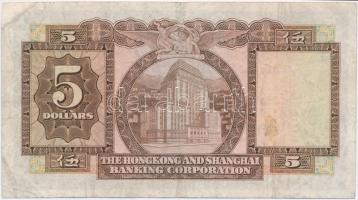 Hongkong 1971. 5D T:III 
Hong Kong 1971. 5 Dollars C:F 
Krause 181.d