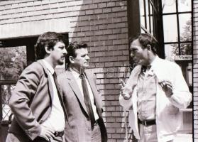 cca 1986 Budapest, sikló építés, átadás, 70 db vintage negatív, 24x36 mm