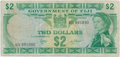 Fidzsi 1969. 2$ T:III Fiji 1969. 2 Dollars C:F Krause 60.a