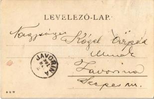 1901 Lady with tennis racket. B.R.W. (Rb)