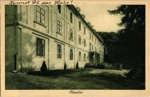 Törökbálint, Ferenc József kereskedelmi kórház tüdőbeteg szanatóriuma, főépület