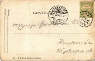 1905 Barlangliget, Höhlenhain, Tatranská Kotlina (Tátra, Magas Tátra, Vysoké Tatry); Társalgó. Britz...