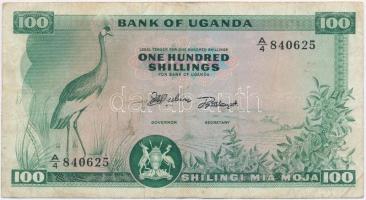 Uganda 1966. 100Sh T:III Uganda 1966. 100 Shilling C:F Krause 5.a
