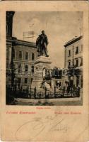 1899 Komárom, Komárno; Klapka szobor / statue (fa)