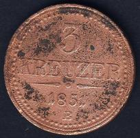 Ausztria/magyar verdejel 1851B 3Kr T:3- ph.