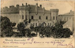 1899 Komárom, Komárno; Tiszti kaszinó, bor és pálinka mérés. Kiadja Czike Dénes / officers casino, inn (fl)