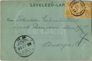 1901 Kassa, Kosice; Árvaház. Kiadja Schmidt Edgar / orphanage (EB)