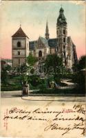 1905 Kassa, Kosice; dóm, székesegyház / cathedral (fl)