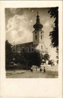 1926 Szigetszentmiklós, Református templom. Diskay művészi fényképező műtermei Mona Lisa. photo (EK)