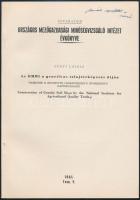 Gerei László (1929-2016) 3 tanulmánya, a szerző dedikációjával a borítókon: 

Az OMMI a genetikus ...