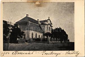 1904 Boconád, Gosztonyi (Szeleczky) kastély (fl)