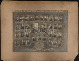 1922 A MÁV I. e. osztályú 493. számú gyorsvonati mozdonya, 17x25 cm; a karton másik oldalán: Révai M...