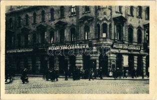 1924 Budapest VII. Keszey Vince Pilseni Sörcsarnoka, Rákóczi út 44.