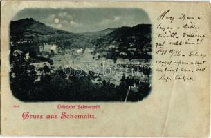 1898 Selmecbánya, Schemnitz, Banská Stiavnica; (fa)