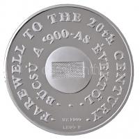 Lebó Ferenc (1960-) 2000. "MKB - Boldog Millenniumot / Búcsú a '900-as évektől" Ag em...