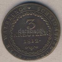 Ausztria/magyar verdejel 1812S 3Kr T:3+/3-