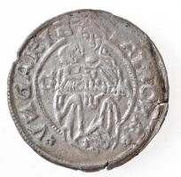 1527. Denár Ag Szapolyai János (0,46g) T:2 kis rep.  Hungary 1527. Denar Ag John I (0,46g) C:XF small crack Huszár: 881, Unger I.: 699.a