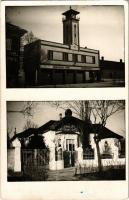 1941 Újverbász, Verbász, Novi Vrbas; Tűzoltó otthon, Hetzel szanatóriuma / Vatrogasni Dom / Feuerwehrheim / firefighters home, sanatorium