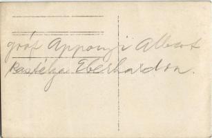 Éberhárd, Eberhart, Malinovo; Gróf Apponyi Albert kastélya / castle. photo