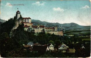 Árvaváralja, Oravsky Podzámok; Árva vára (délről). Kiadja Sochán P. 41. / Oravsky hrad / castle (kopott sarkak / worn corners)
