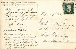 1930 Mosóc, Mosovce; Ulica Jána Kollára / Kollár János utca / street view. Ruml photo (EK)