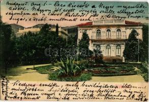 1905 Abbazia, Opatija; Villa Angiolina