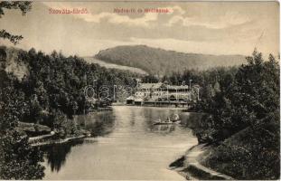 Szováta-fürdő, Baile Sovata; Medve-tó és fürdőházak / lake and spa houses