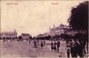 1911 Szatmárnémeti, Szatmár, Satu Mare; Deák tér / square