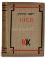 Roth, Joseph: Hiob. Bp., 1932, Káldor. Vászonkötésben, jó állapotban.