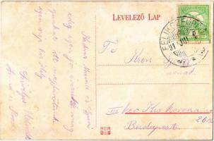 Félixfürdő, Baile Felix; Ferenc fürdő és park, fahíd / spa and park with small wooden bridge