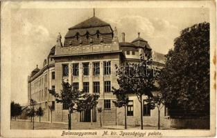 1919 Balassagyarmat, M. kir. Igazságügyi Palota, Törvényszék (fl)