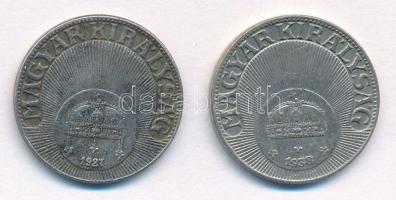 1927. 10f Cu-Ni + 1938. 10f Cu-Ni T:2,2-